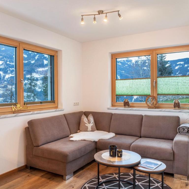 Apartment Bergglück Stummerberg - Deluxe-Apartment mit 2 Schlafzimmern und Gartenblick - 5