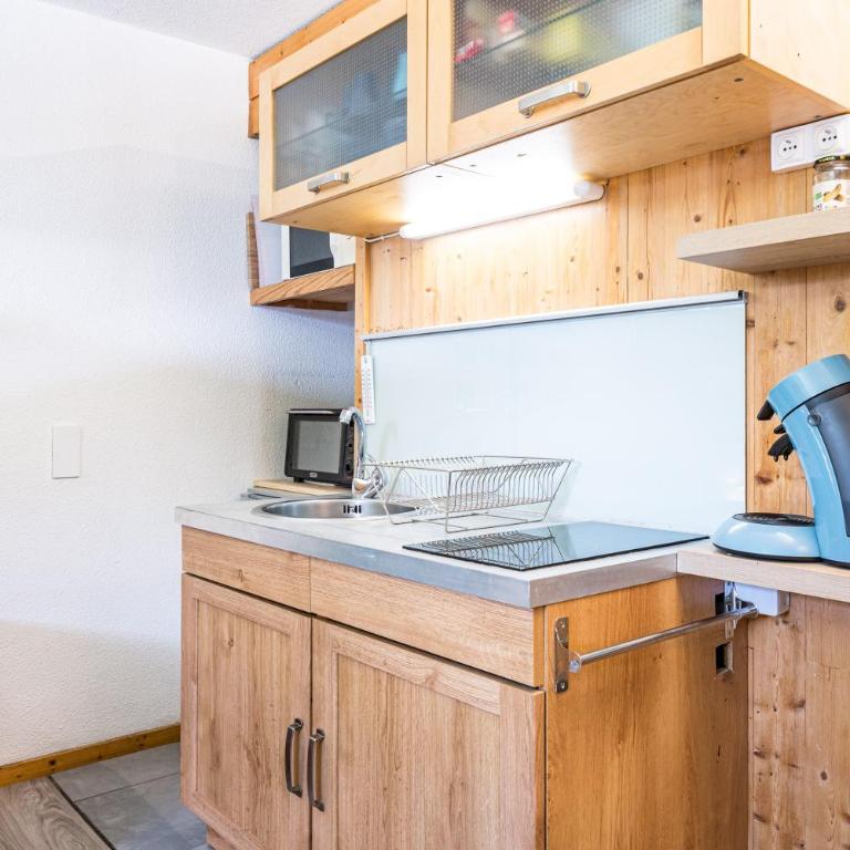 Arc 1600 - Studio Skis Aux Pieds - Apartment mit Dusche - 11