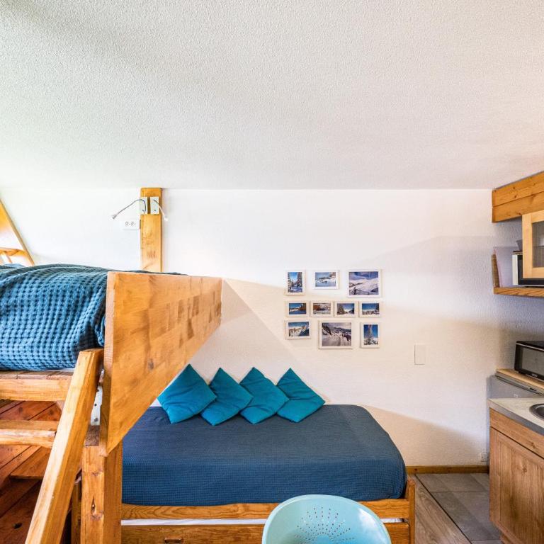 Arc 1600 - Studio Skis Aux Pieds - Apartment mit Dusche - 5