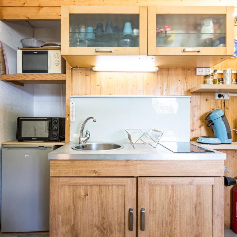 Arc 1600 - Studio Skis Aux Pieds - Apartment mit Dusche - 10
