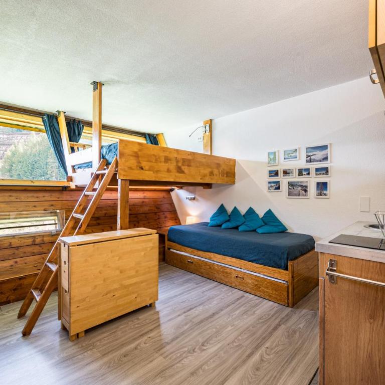Arc 1600 - Studio Skis Aux Pieds - Apartment mit Dusche - 2