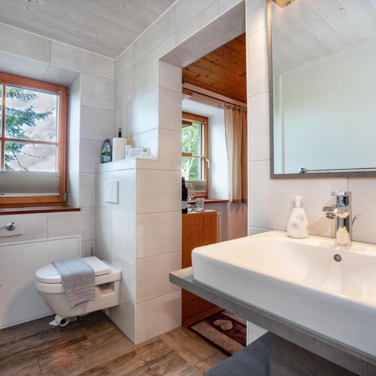 Allpano Pension und Ferienwohnungen - Apartment mit 1 Schlafzimmer und Gartenblick - 7