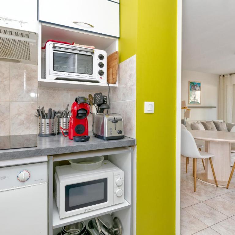 Appartement vue mer - 50 m plage - Superior Apartment mit 1 Schlafzimmer und Balkon - 9