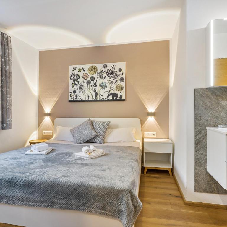 Ferienwohnung Edelstein - Apartment mit 3 Schlafzimmern und Bergblick - 11