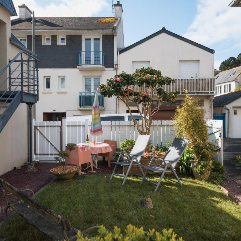 Les coccinelles appartement au port - One-Bedroom Apartment with Garden View - 17
