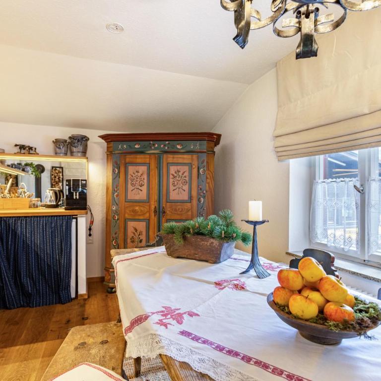 Haus Alpenveilchen - Appartement 1 - Appartamento Superior con 1 Camera da Letto e Balcone - 11