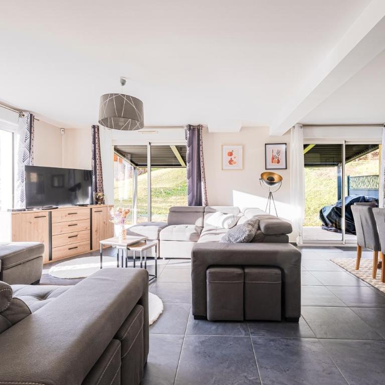 Maison jarrier ski , vélo - Villa - Vue sur Jardin - 6