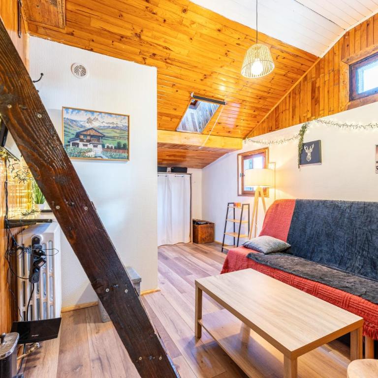 Chalet les aiguilles - Appartement 1 Chambre Supérieur avec Balcon - 12