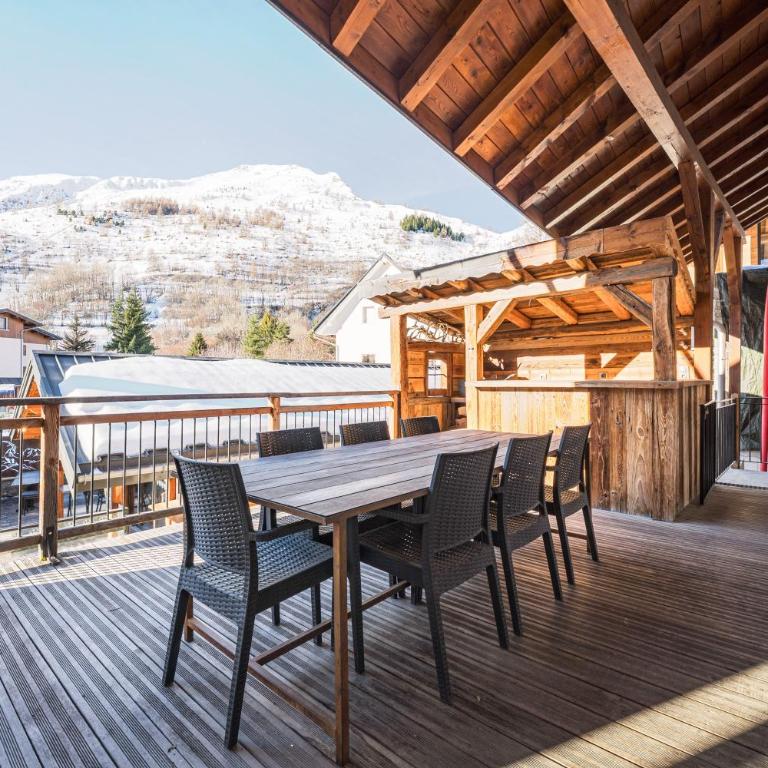 La source Valloire - Appartement 3 Chambres Premium avec Balcon - 16