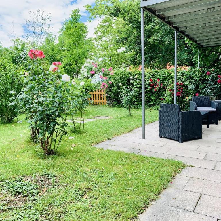 H N H Ferienwohnung - Apartment mit 1 Schlafzimmer und Gartenblick - 24