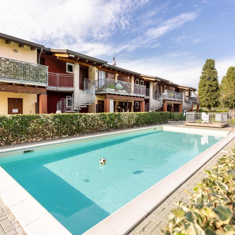 residence la corte near Gardaland - Appartamento Deluxe con 2 Camere da Letto e Vista Giardino - 18