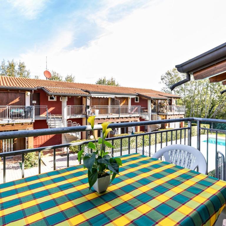 residence la corte near Gardaland - Appartamento Deluxe con 2 Camere da Letto e Vista Giardino - 17