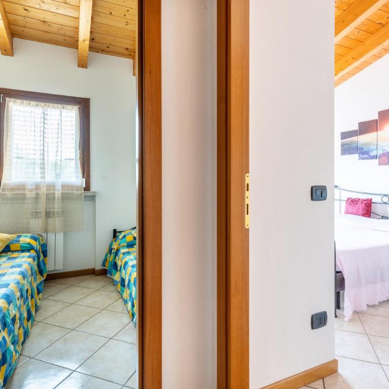 residence la corte near Gardaland - Appartamento Deluxe con 2 Camere da Letto e Vista Giardino - 12