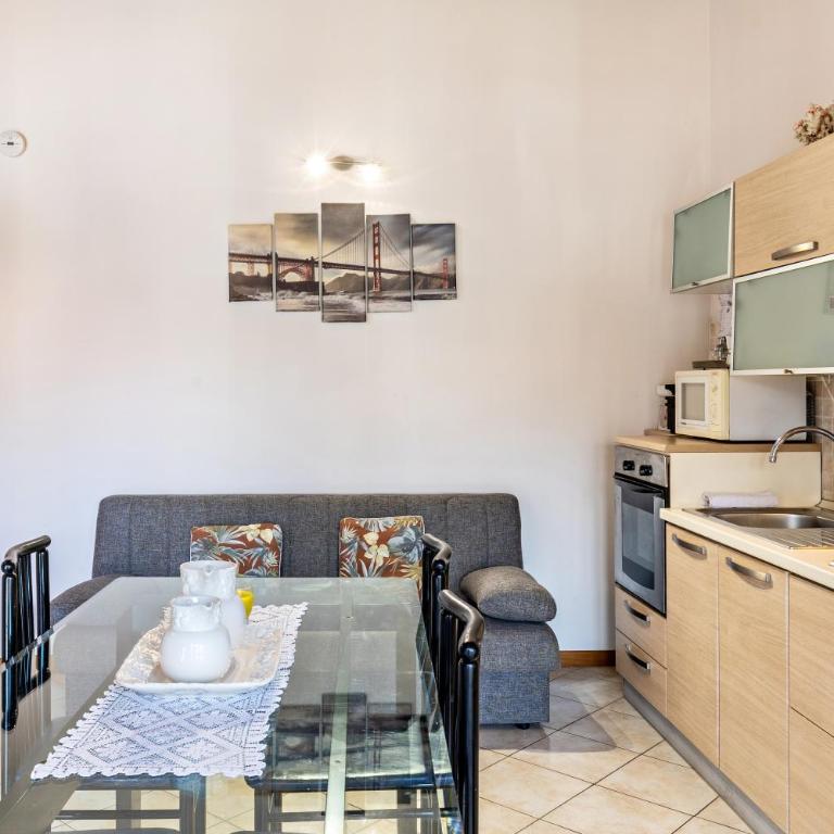 residence la corte near Gardaland - Appartamento Deluxe con 2 Camere da Letto e Vista Giardino - 8