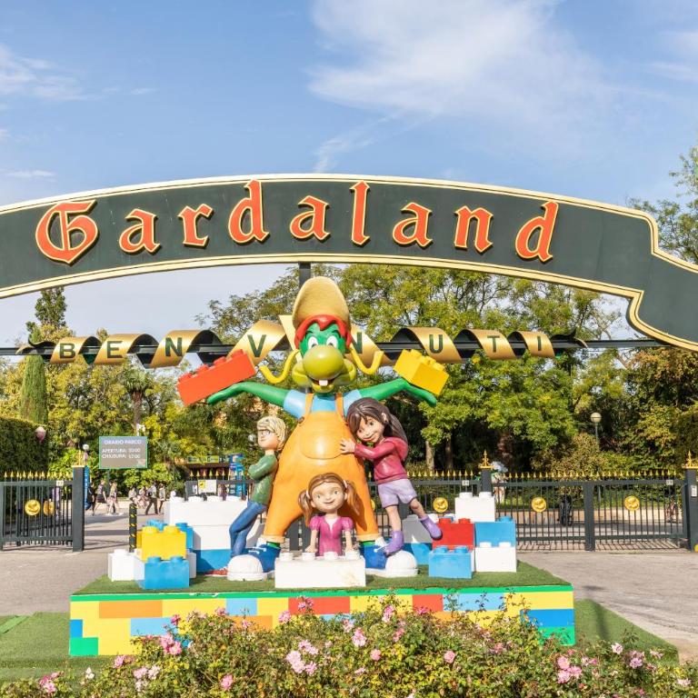 residence la corte near Gardaland - Appartamento Deluxe con 2 Camere da Letto e Vista Giardino - 19