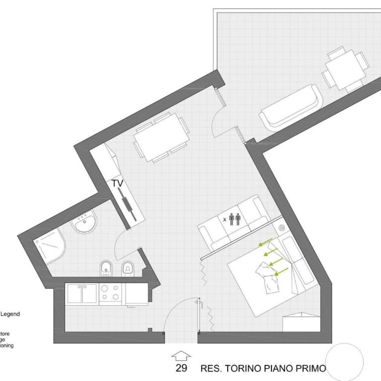 Residence Torino 29 - Appartamento con Terrazza - 8
