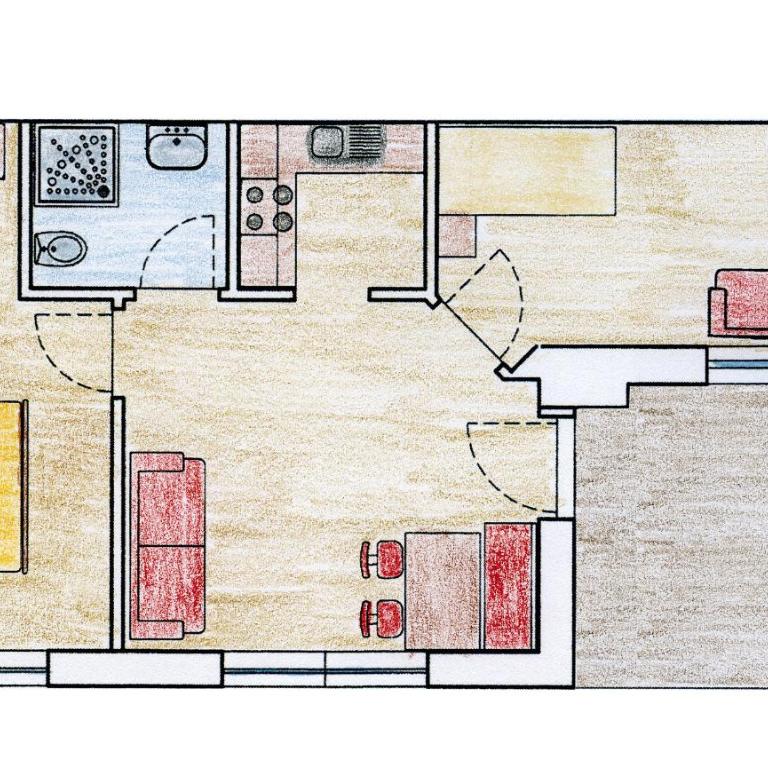 Fröhlichhof Wohnung Pergola - Two-Bedroom Deluxe Apartment with Garden View - 24