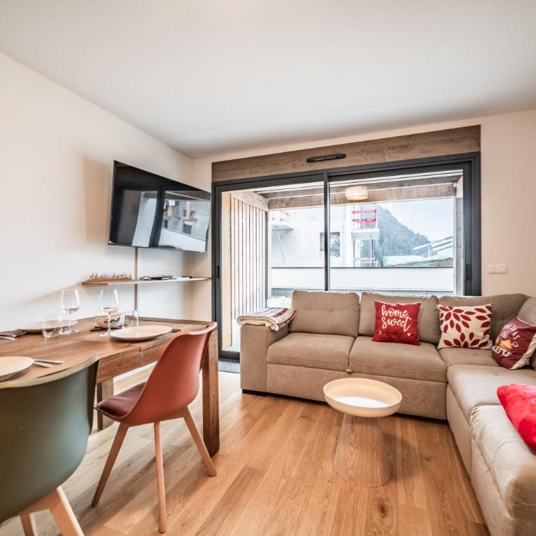 Les soldannelles bâtiment 2 Le b04 - Apartamento Superior con vistas a la ciudad - 8