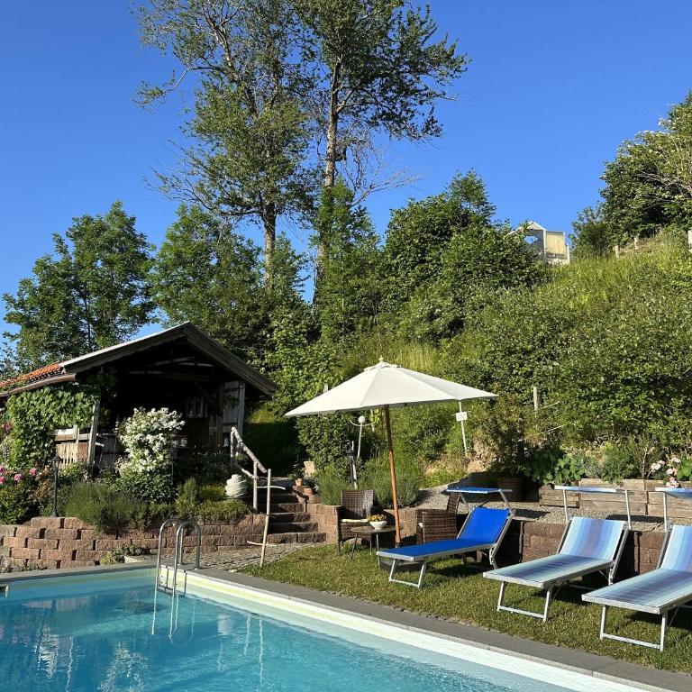 Ferienwohnung Harmonie - Apartment mit 1 Schlafzimmer und Gartenblick - 1