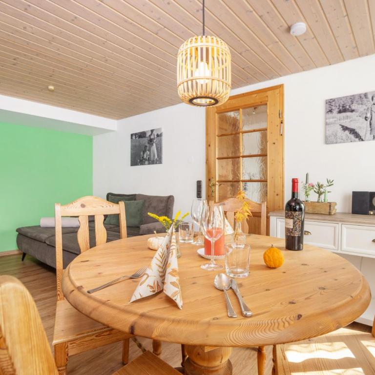Ferienwohnung Harmonie - Apartment mit 1 Schlafzimmer und Gartenblick - 7