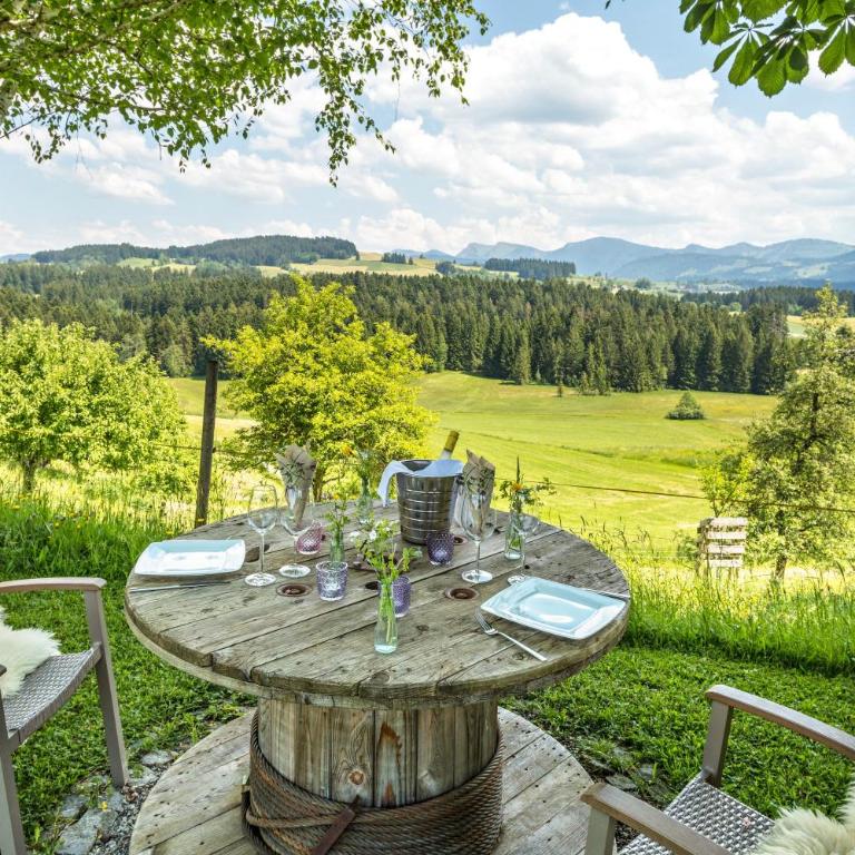 Ferienwohnung Harmonie - Apartment mit 1 Schlafzimmer und Gartenblick - 19