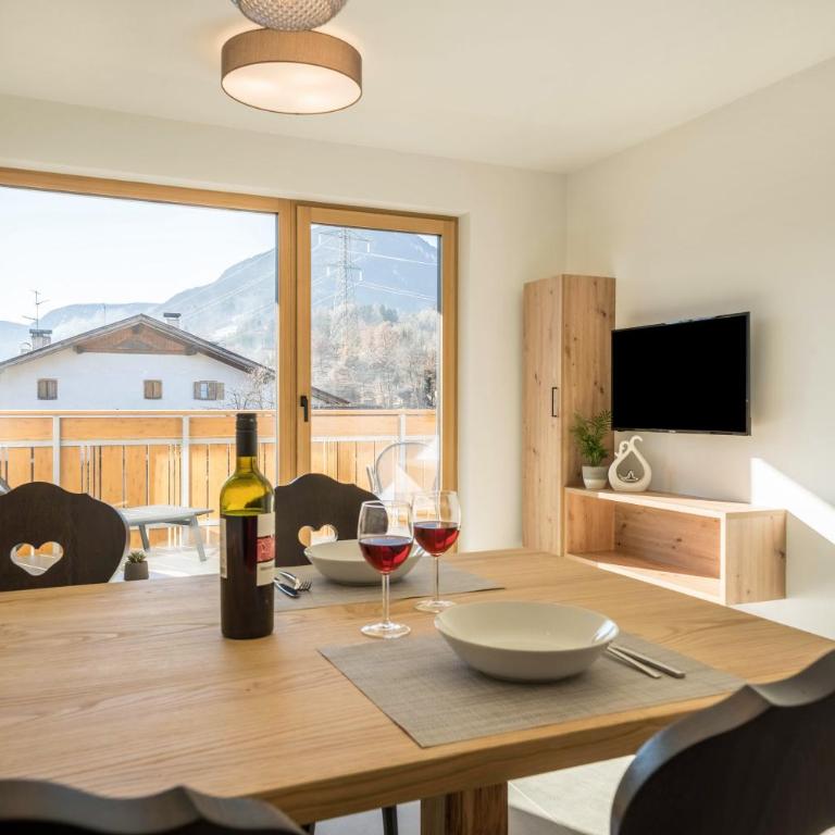 Sunnig Apartment Sonnenschein - Superior One-Bedroom Apartment with Balcony - 13