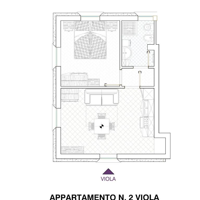 Appartamenti Arcobaleno Viola - Appartamento Superior con Vista Città - 26