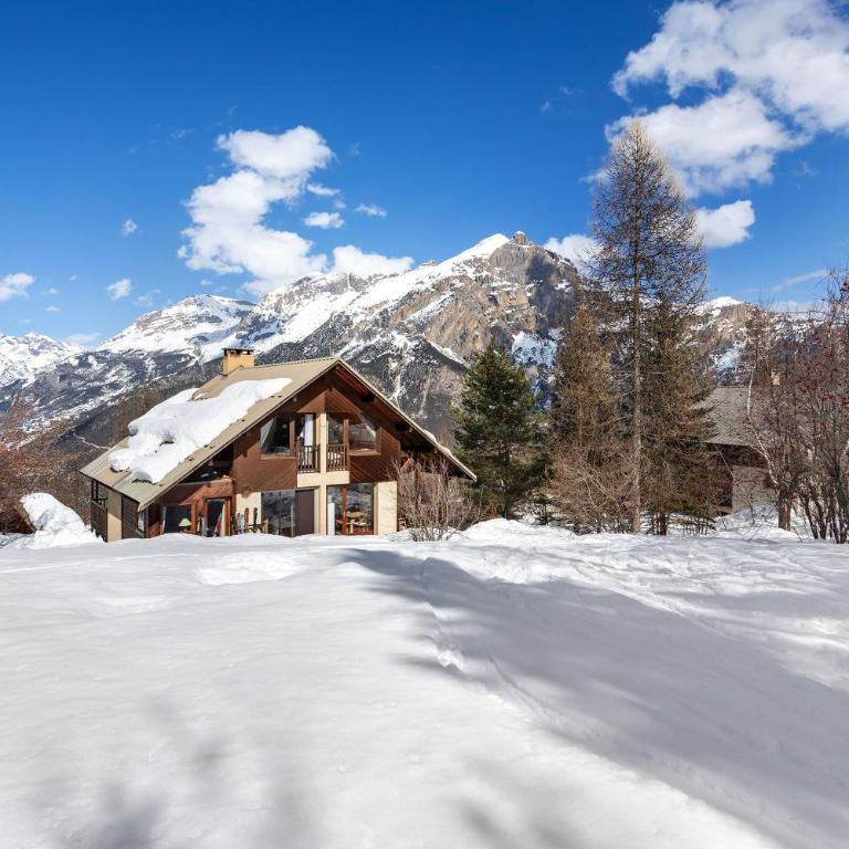 Chalet Pré Sabeyran - Deluxe-Apartment mit 2 Schlafzimmern und Gartenblick - 23