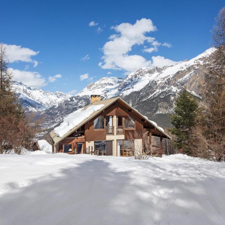 Chalet Pré Sabeyran - Deluxe-Apartment mit 2 Schlafzimmern und Gartenblick - 25