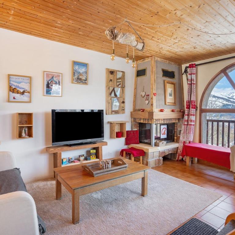 Chalet Pré Sabeyran - Deluxe-Apartment mit 2 Schlafzimmern und Gartenblick - 4