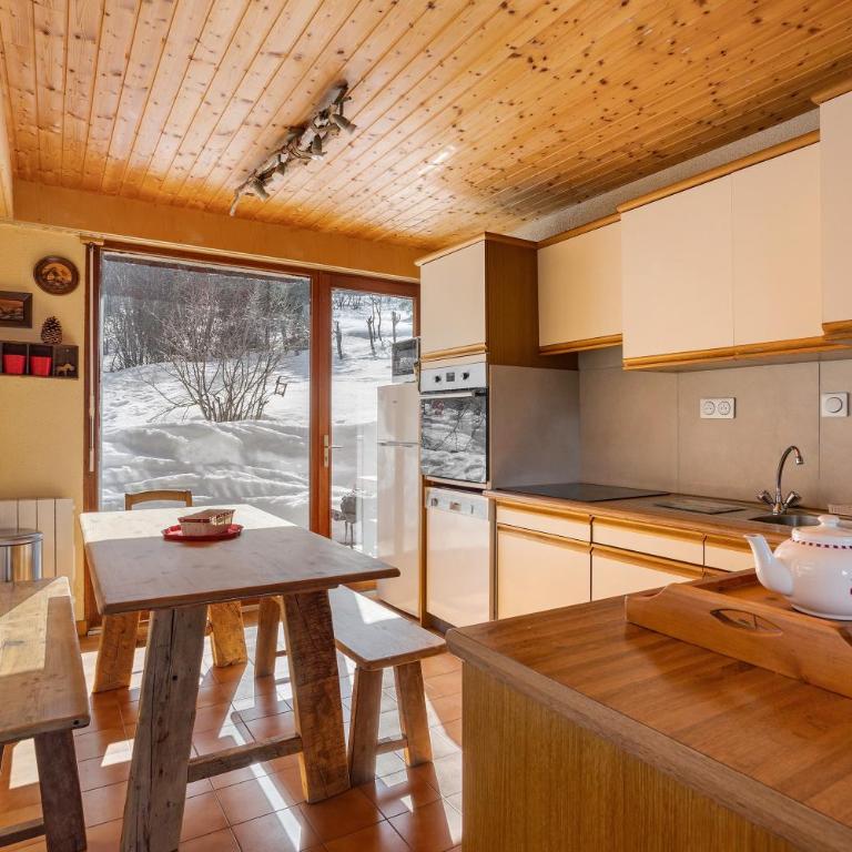 Chalet Pré Sabeyran - Deluxe-Apartment mit 2 Schlafzimmern und Gartenblick - 6