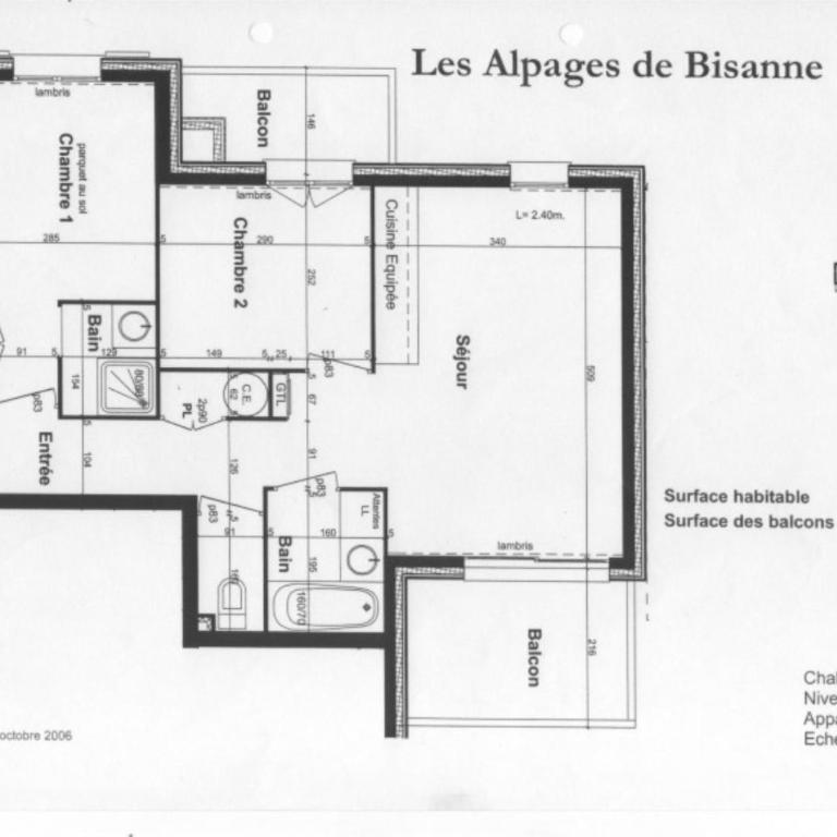 Les Alpages - Two-Bedroom Deluxe Apartment with Garden View - 4