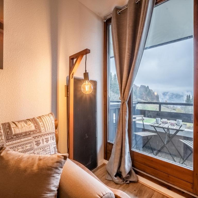 Appartement Morillon 4pers - Appartement 1 Chambre Supérieur avec Balcon - 5