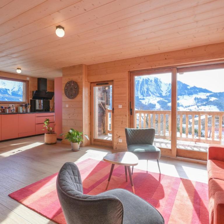Appartement dans le Chalet l'Albert - Appartement 2 Chambres Deluxe avec Balcon - 1