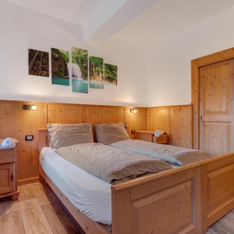Agriturismo Maso Rocca - Appartamento Deluxe con 2 Camere da Letto e Vista Giardino - 4