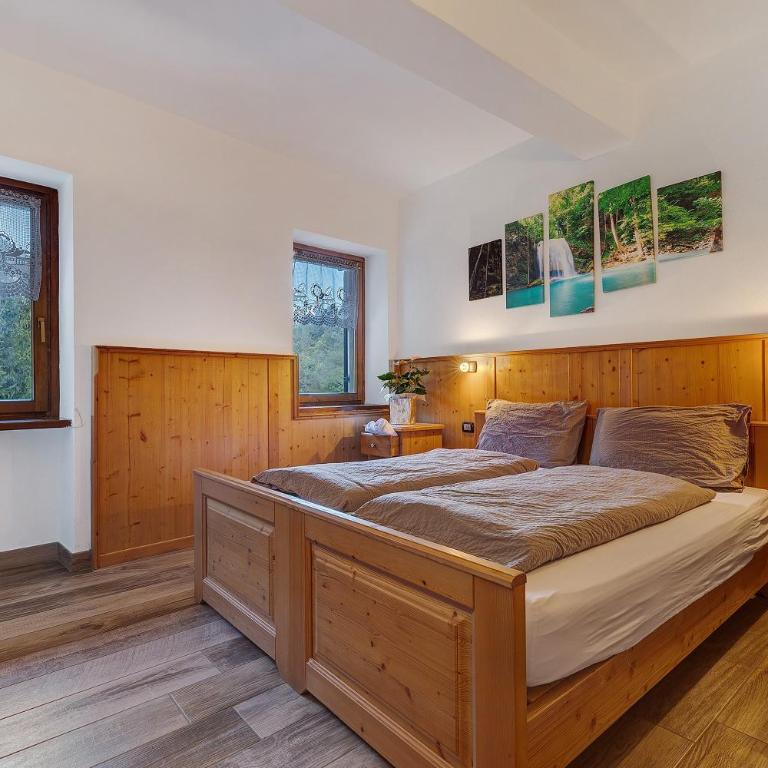 Agriturismo Maso Rocca - Appartamento Deluxe con 2 Camere da Letto e Vista Giardino - 1
