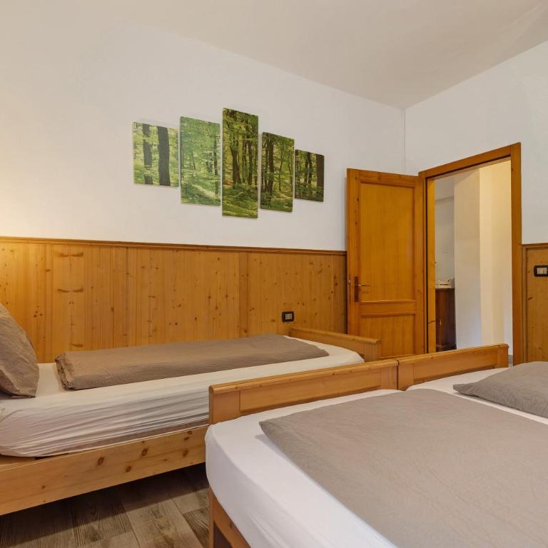 Agriturismo Maso Rocca - Appartamento Deluxe con 2 Camere da Letto e Vista Giardino - 12