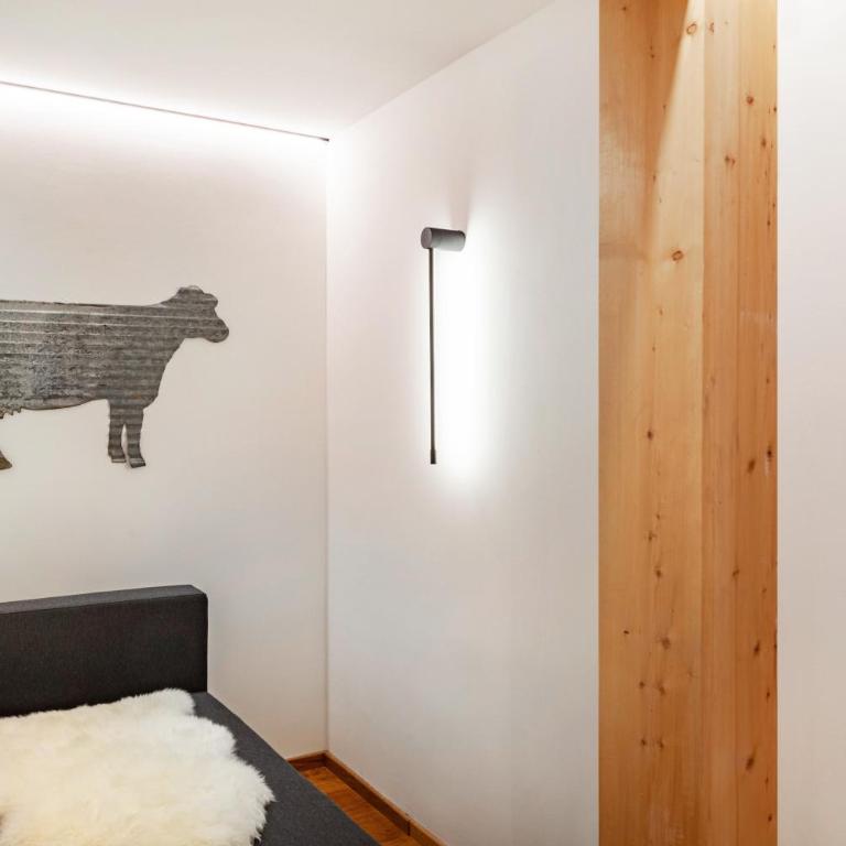 Chalet Flocke Appart Schneehase - Deluxe-Apartment mit 2 Schlafzimmern und Gartenblick - 17
