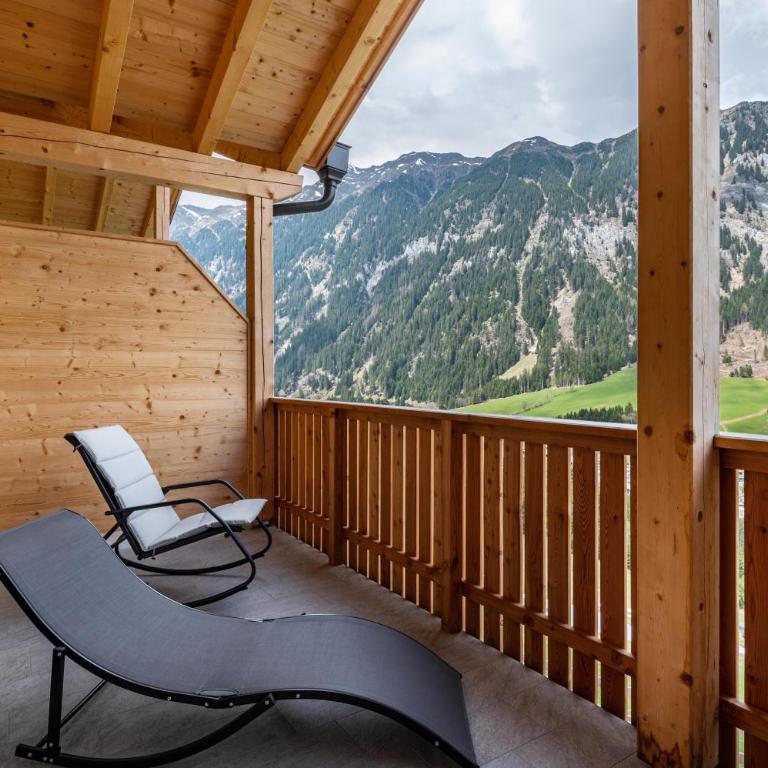 Blosegghof Bergchalets Talblick - Appartamento Deluxe con 2 Camere da Letto e Vista Giardino - 11