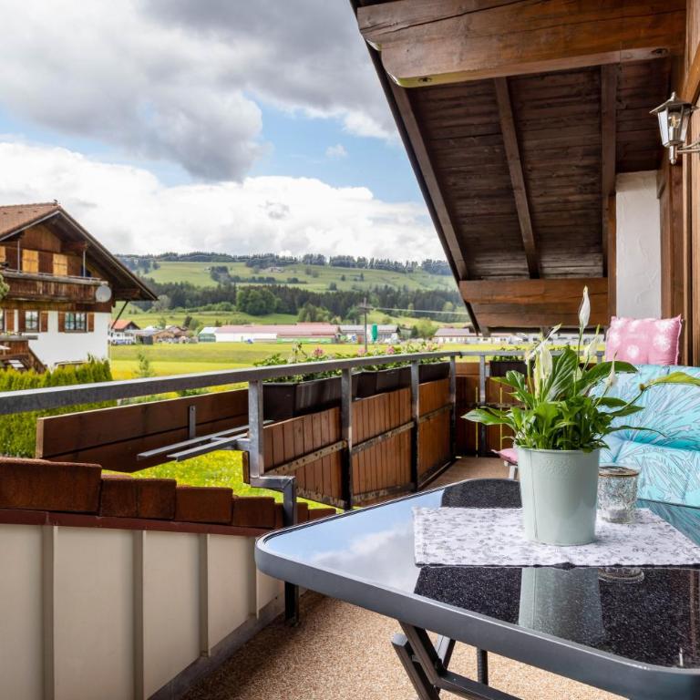 Gästehaus Erd - Fewo Grünten - Superior Apartment mit 1 Schlafzimmer und Balkon - 19