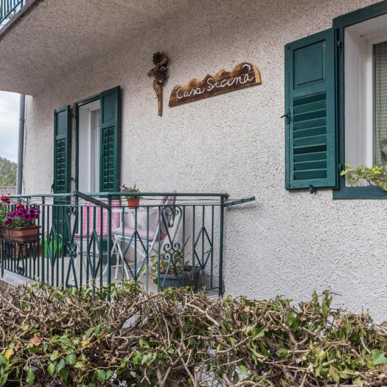 Casa Sicina Alberto - Deluxe-Apartment mit 2 Schlafzimmern und Gartenblick - 16