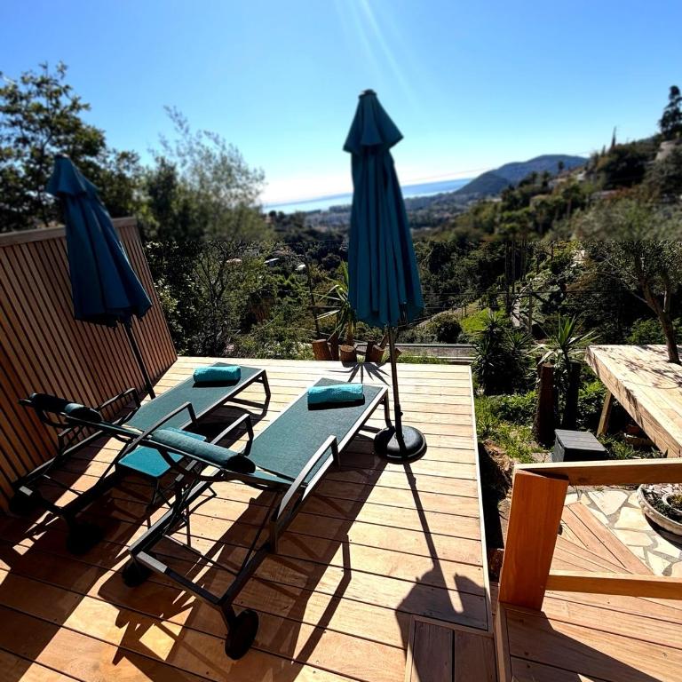 Fantastic villa in the bay of Cannes, 5 minutes from the beach - with private pool - Villa - Vue sur Mer - 8