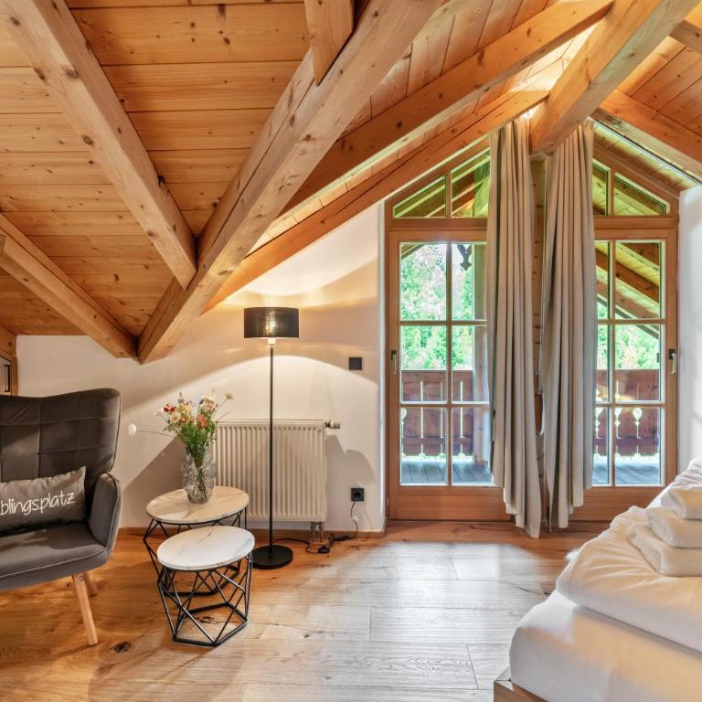 Ferienwohnung Falkenstein - Deluxe-Apartment mit 2 Schlafzimmern und Gartenblick - 12