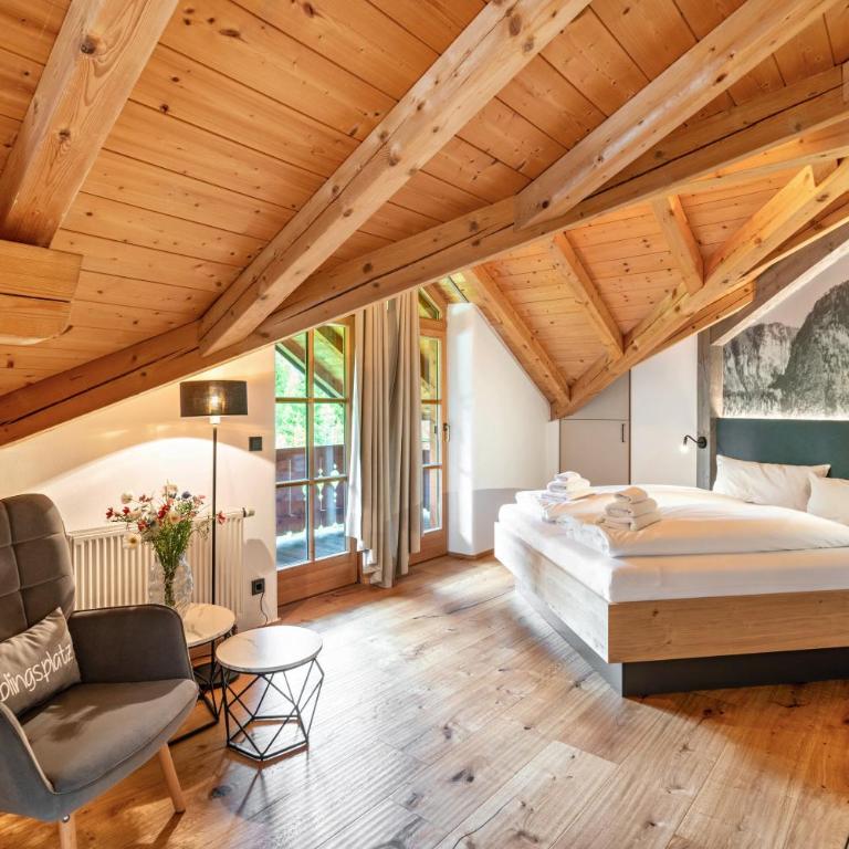 Ferienwohnung Falkenstein - Deluxe-Apartment mit 2 Schlafzimmern und Gartenblick - 14