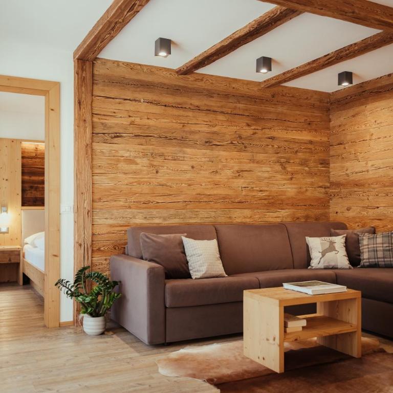 Chalet La Flüta Arnica - Deluxe-Apartment mit 2 Schlafzimmern und Gartenblick - 3