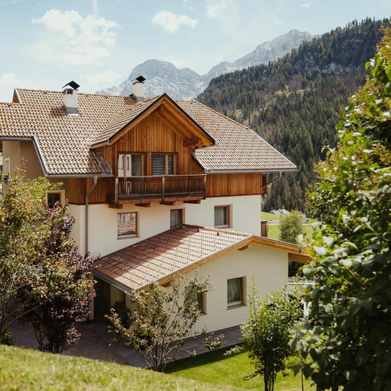 Chalet La Flüta Arnica - Deluxe-Apartment mit 2 Schlafzimmern und Gartenblick - 11