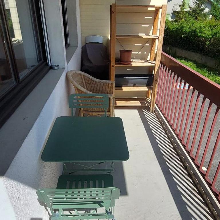 Au calme avec balcon proche Genève - Studio avec Canapé-Lit - 18