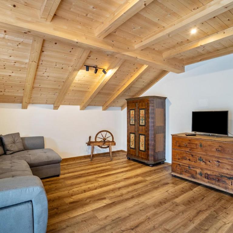 Krämerhof Apt Aferer Geisler - Appartamento Superior con 1 Camera da Letto e Balcone - 12