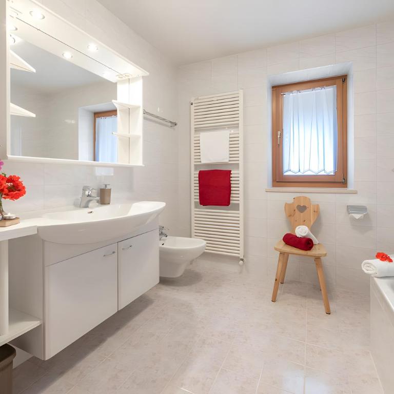 Wohnung Schlern Heigler Hof - Appartamento Superior con 1 Camera da Letto e Balcone - 14