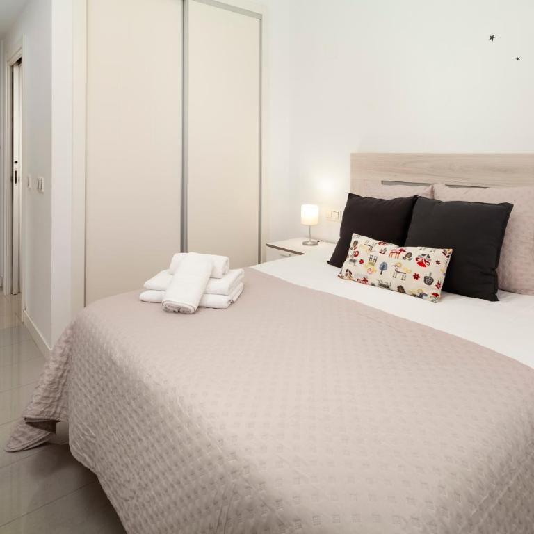 Piscina Abierta Beach Marinsa Padel - Apartamento Estudio con vistas al mar - 12